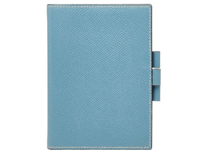 Hermès Hermes Agenda PM Notebook Cover Blue