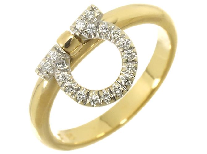 Anello Gancini Salvatore Ferragamo D'oro