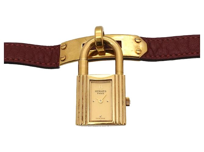 Hermès Reloj Hermes Kelly - Mujer Oro/Bordeaux
