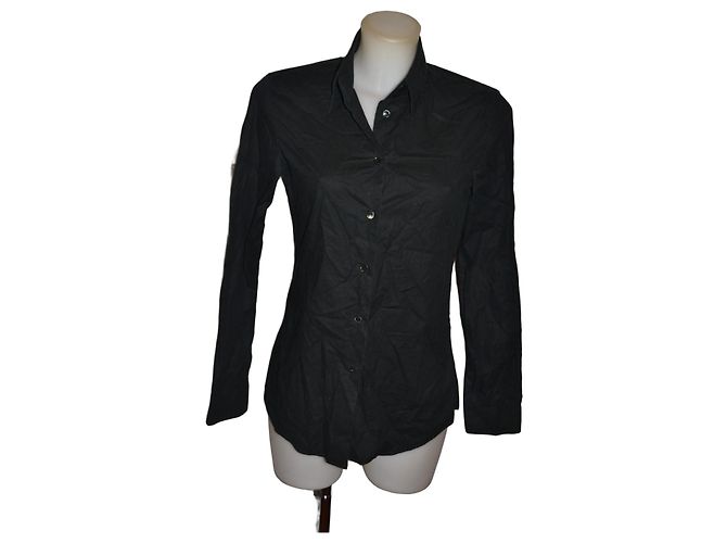 Viktor & Rolf Camicia in Cotone Nera Nero
