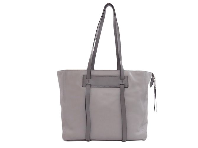 Bolsa Tote de couro Miu Miu para mulheres Marrom