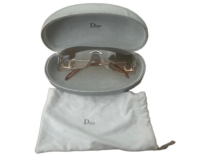 Óculos de sol Dior Miss Diorella com caixa e saco de proteção Marrom