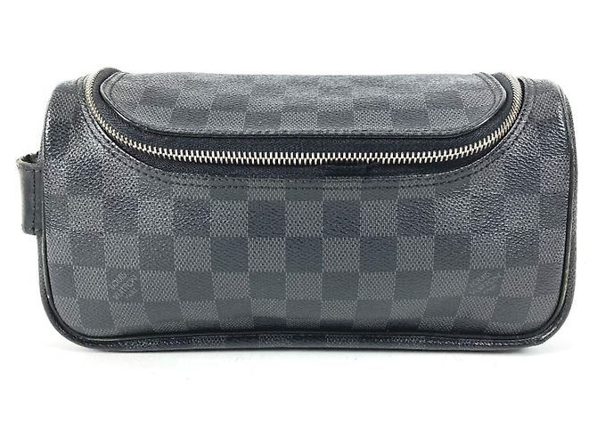 Beauty case Louis Vuitton Damier Graphite Nero