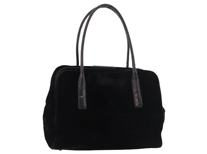 Borsa PRADA Velluto Nero Autentica 178324