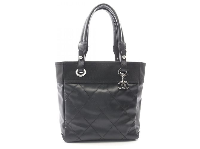 Borsa Tote Chanel Paris Biarritz PM Nero