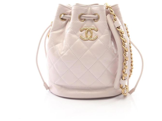 Borsa a secchiello Matelassé Chanel Rosa 
