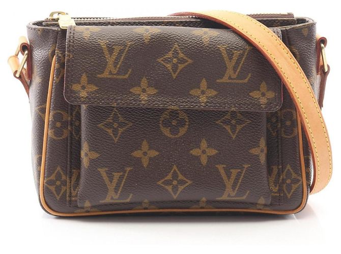 Bolsa de Ombro Louis Vuitton Vivacite PM Marrom