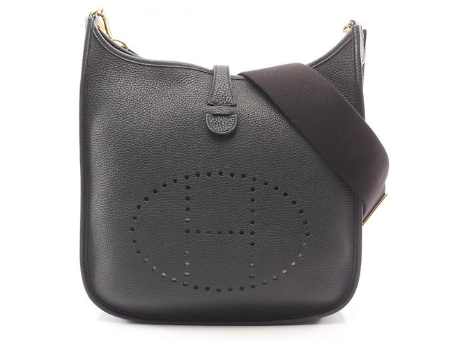 Hermès Borsa a tracolla Hermes Evelyne 3 Trois PM Nero