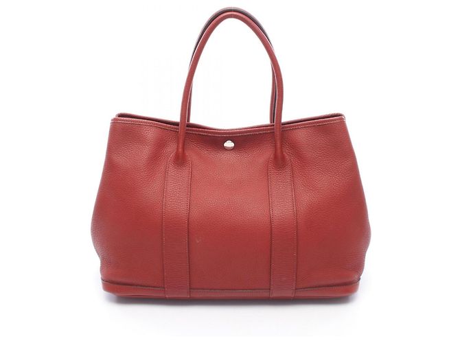 Hermès Hermes Garden Party PM Tote Bag Rot