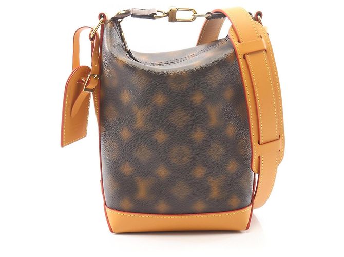 Louis Vuitton Hobo Cruiser PM Shoulder Bag Brown Monogram