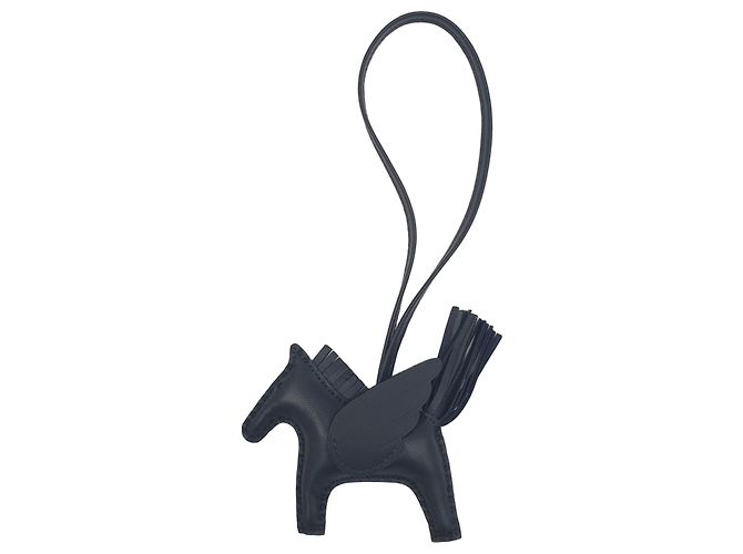 Hermès Rodeo Pegase PM Charm per borsa Noir Nero