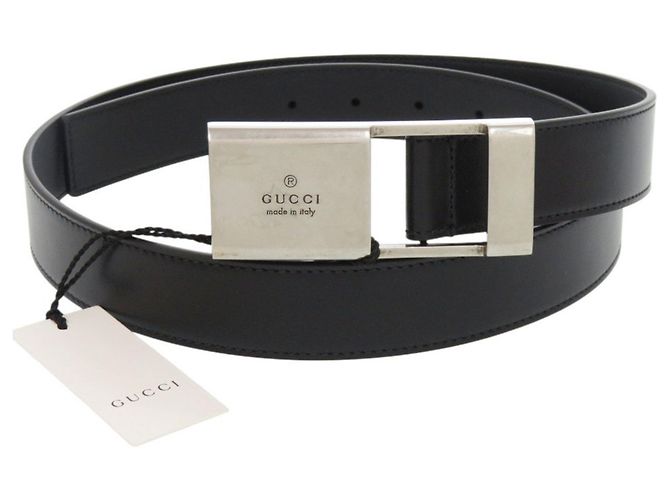 Gucci Leather Black Belt