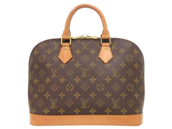 Bolsa Louis Vuitton Alma Monogram Marrom