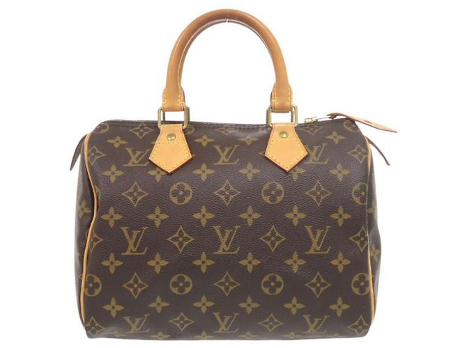 Sac à main Louis Vuitton Speedy 25 Monogram Marron