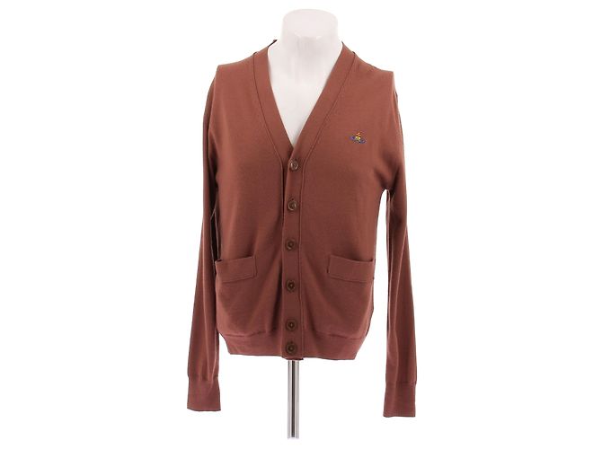 Vivienne Westwood Cardigan Braun Wolle