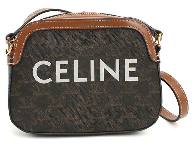 Céline Borsa a tracolla spalla marrone Celine