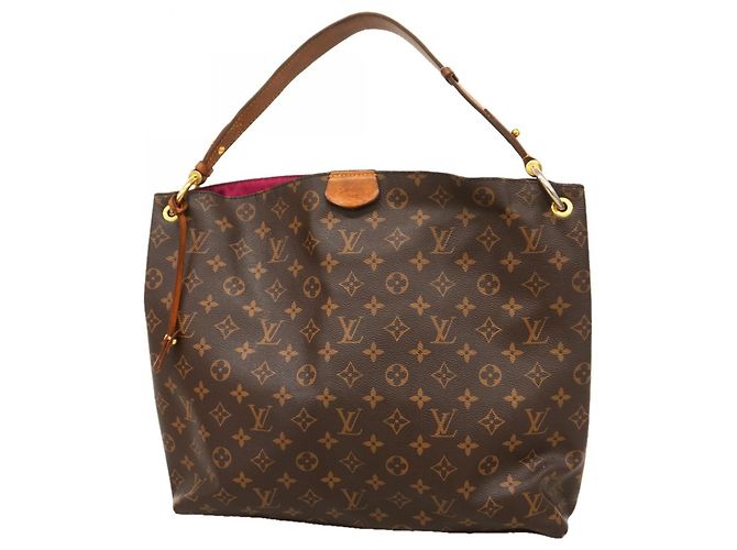 Borsa Louis Vuitton Monogram Graceful MM Rosa