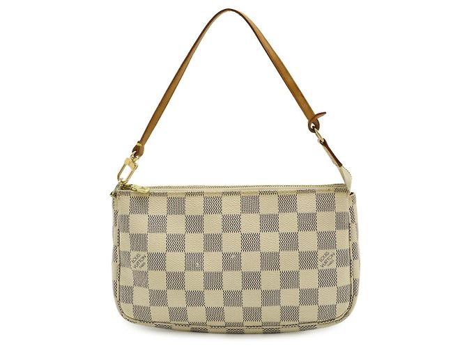 Borsa Louis Vuitton Damier Azur Pochette Accessoires Crudo