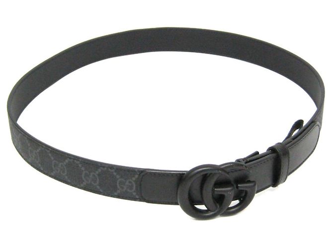 Gucci GG Marmont Standard Gürtel Schwarz