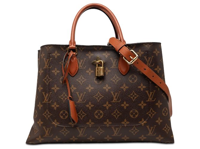 Tote Louis Vuitton Marrone Monogram Flower