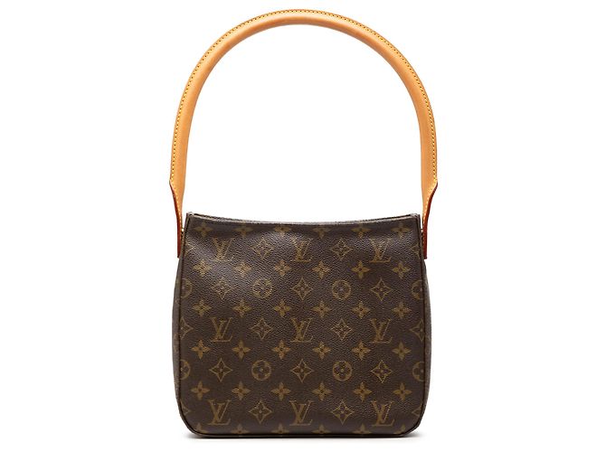 Louis Vuitton Marrón Monogram Looping MM Castaño