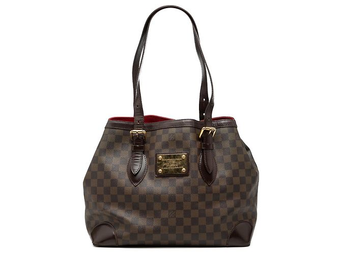 Louis Vuitton Marrom Damier Ebene Hampstead MM