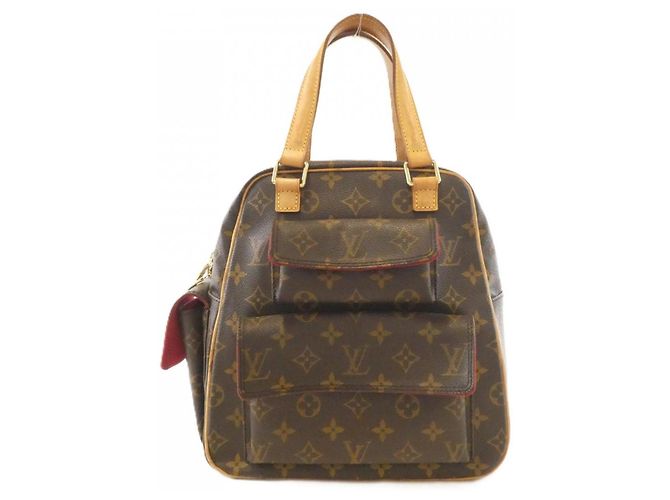 Borsa Louis Vuitton Monogram Excentri Cité Marrone