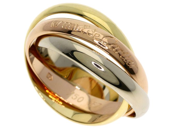 Anello Trinity #57 in oro 18K di Cartier