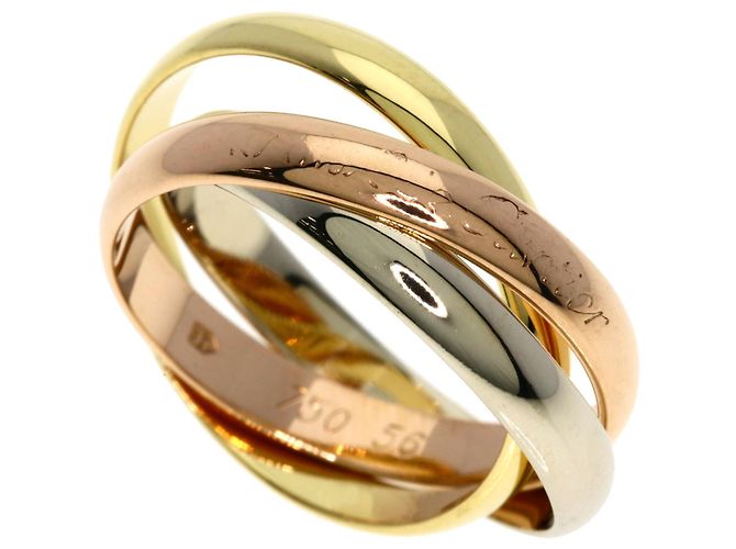 Anello Trinity di Cartier in oro 18K