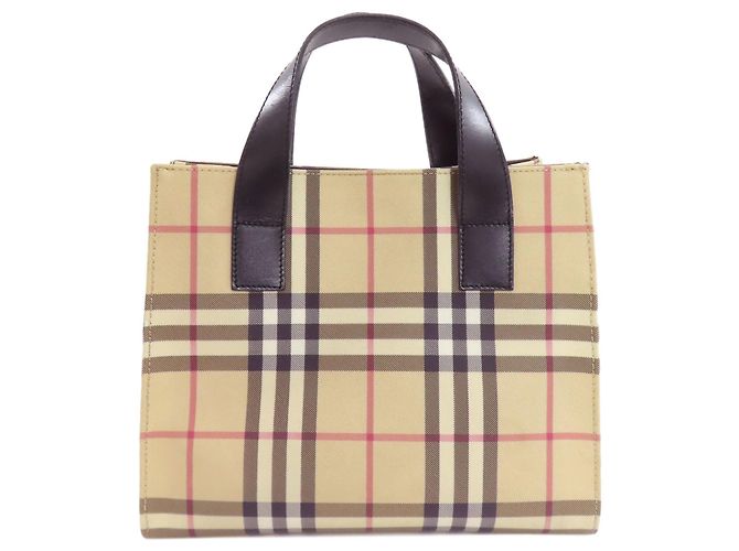 Borsa Burberry Check beige