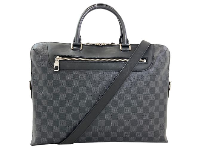 Valigetta da Affari Louis Vuitton Damier Graphite Damier ebene