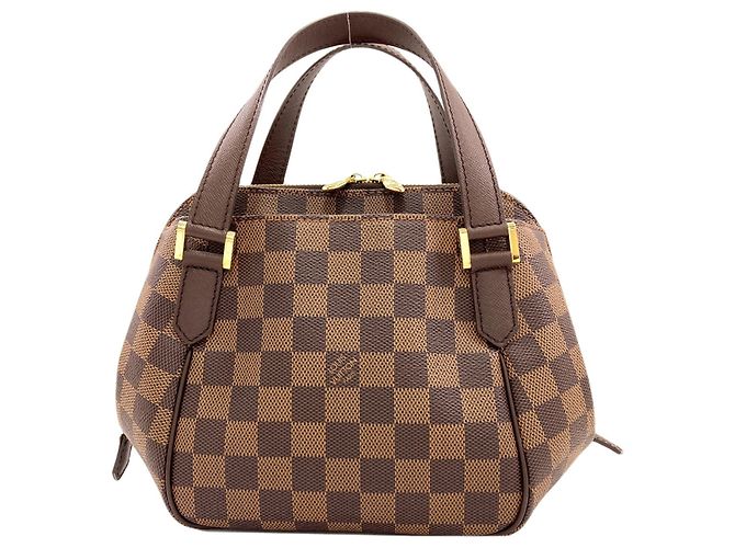 Sac à main Louis Vuitton N51173 Belem PM Damier ebène