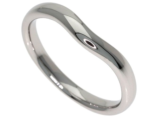 Tiffany & Co. geschwungener Ring aus Platin