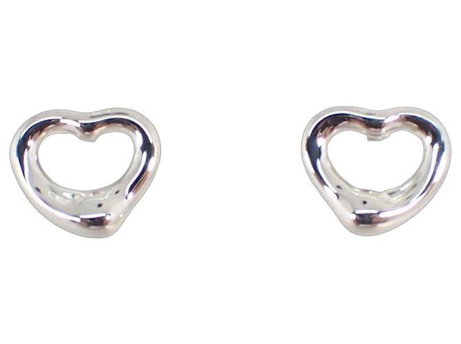 Orecchini a lobo a forma di cuore in argento 925 Tiffany & Co.