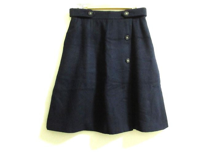 Autre Marque FOXEY Caramel Drop Rock aus Kaschmir-Mischung Blau Marineblau