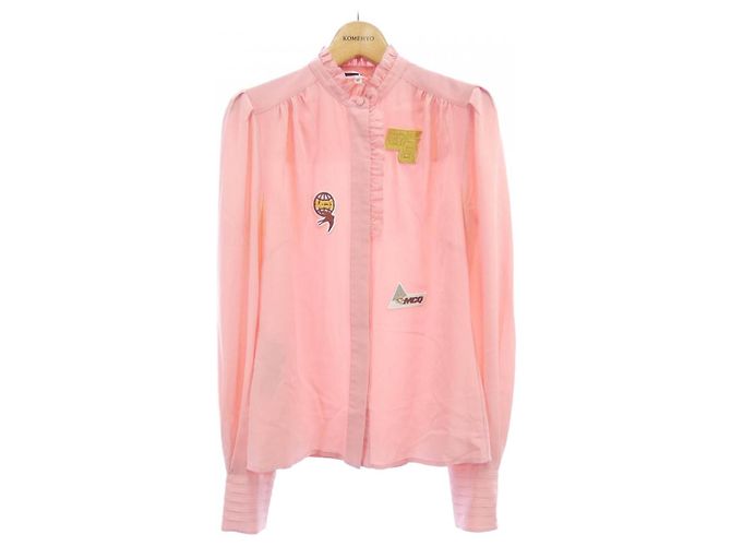 Alexander Mcqueen Camicia McQ 100 Silk Rosa