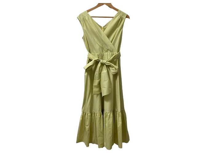 Autre Marque Vestido de tafetán ligero Grace Class Amarillo