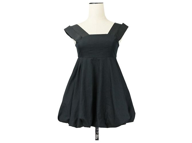Autre Marque Camicia Flare Maison de Dolce Nero