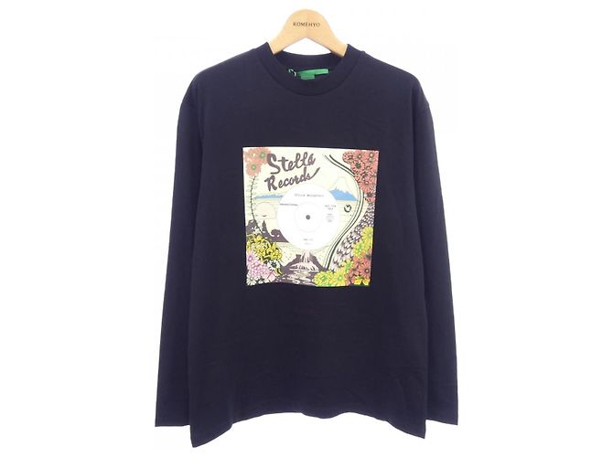 Stella Mc Cartney T-shirt lunga Record di Stella McCartney Nero