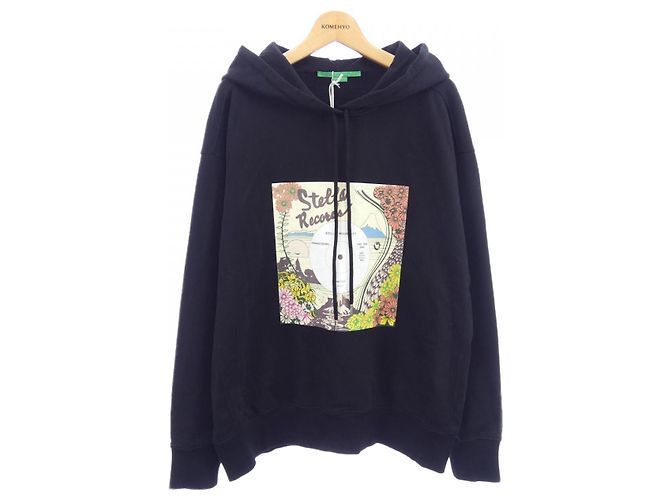 Stella Mc Cartney Felpa con cappuccio Record Stella McCartney Nero