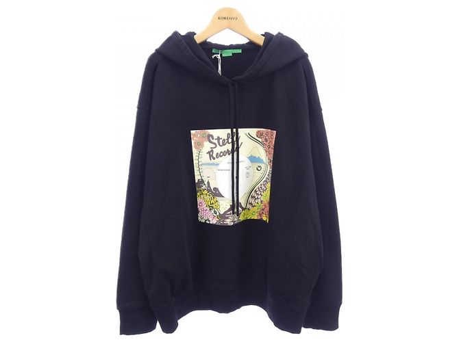 Stella Mc Cartney Moletom Stella McCartney Record Preto