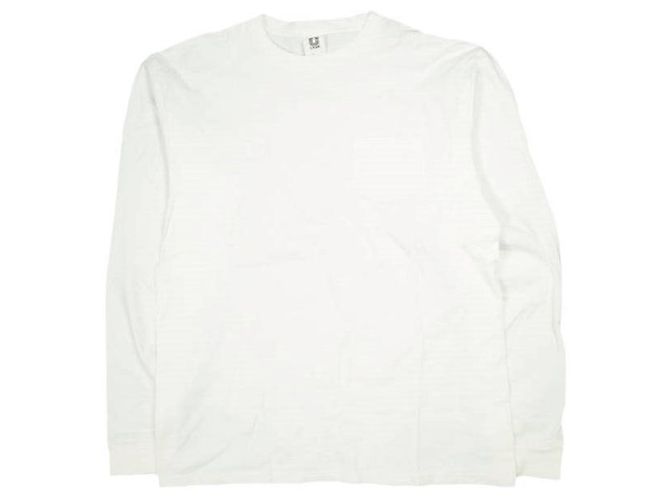 Autre Marque CAMISETA CLASS SOLID L/S POCKET De algodón de manga larga Blanco