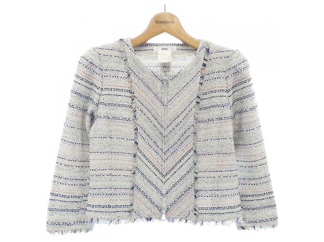 Autre Marque Giacca Rene senza collo Beige
