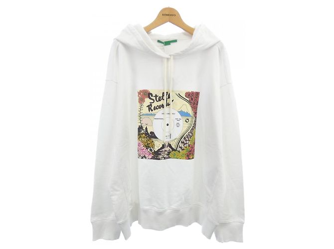 Stella Mc Cartney Record Hoodie Stella McCartney Weiß