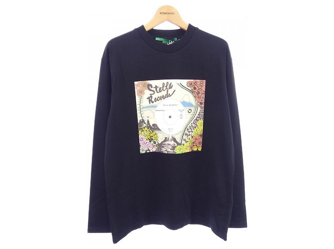 Stella Mc Cartney Camiseta larga Record de Stella McCartney Negro