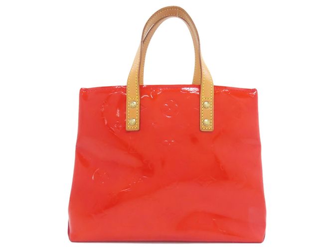 Louis Vuitton Vernis Lead PM Handtasche Rot