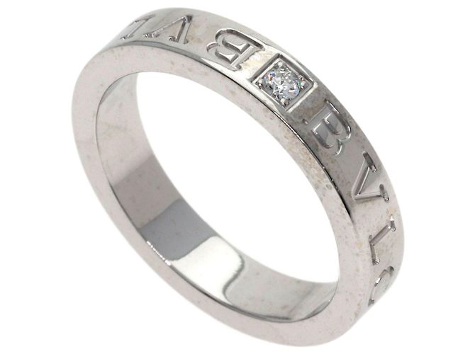 Bulgari Anillo Bvlgari Double Logo 1P Diamond