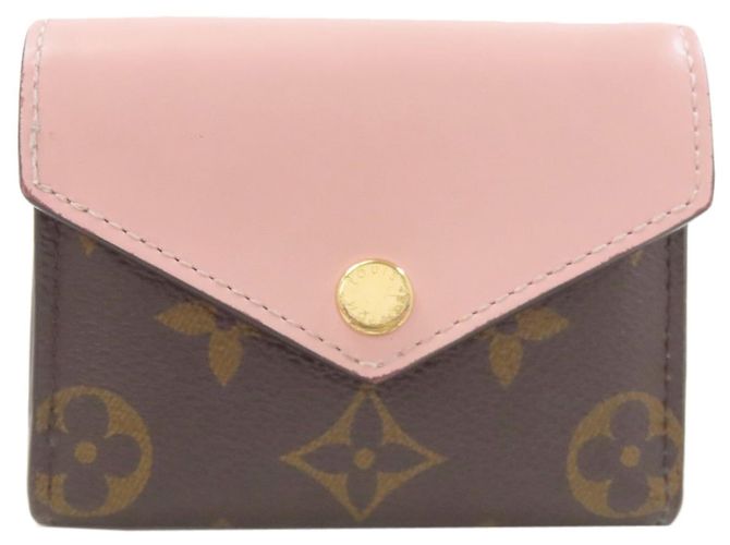Cartera Bi-Fold Louis Vuitton Monogram Rose Ballerine Rosa Monograma