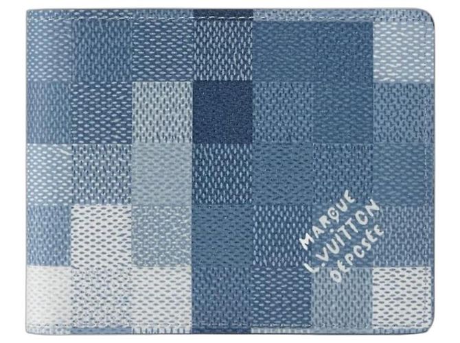 Louis Vuitton Cartera Damier Pixel Azul
