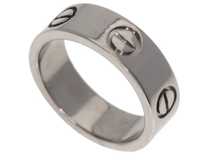 Anillo Love de Cartier en oro blanco de 18K